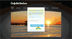 Desktop Screenshot of daufuskieisland.com