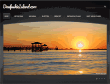 Tablet Screenshot of daufuskieisland.com